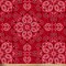Bandana Handkerchief Red Anti-Pill Premium Fleece Fabric | By The Yard